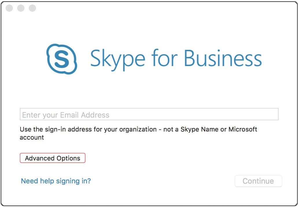 outlook for mac and skype